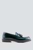 Haruta Leather 907X Tassel Loafer - Green - Thumbnail 1