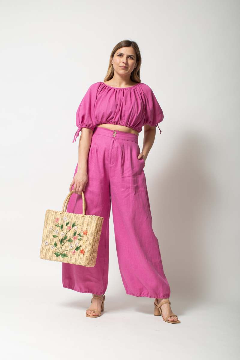 SELVA / NEGRA Rita Pant - Pink/Black