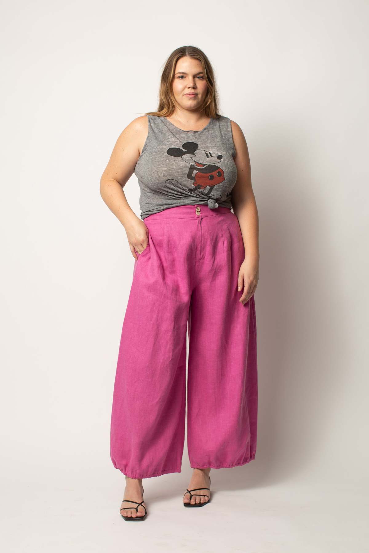 SELVA / NEGRA Rita Pant - Pink/Black - Image 6 of 14