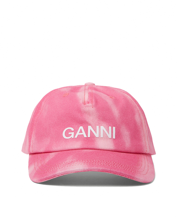 Ganni Tie Dye Baseball Cap - Pink | Garmentory