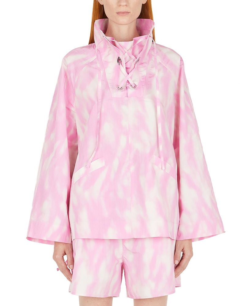 Ganni Tie Dye Jacket - Pink | Garmentory