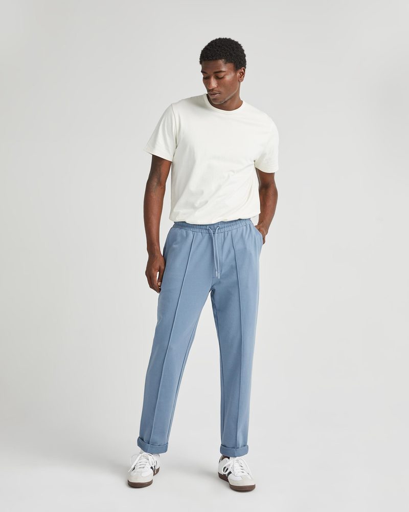 Richer Poorer Stretch Terry Trouser - Blue Mirage