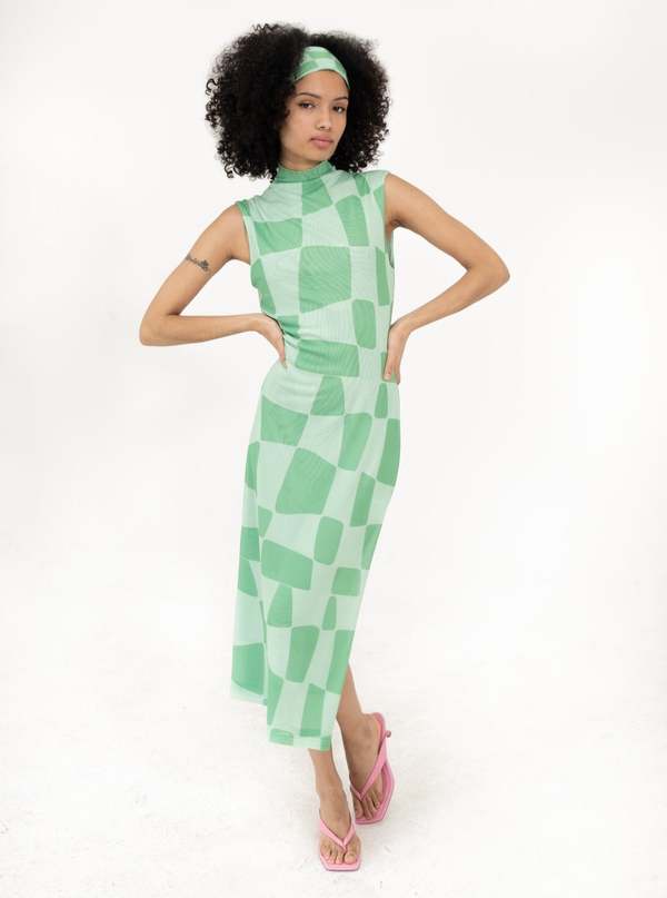 Find Me Now Kai Midi Dress - Parakeet | Garmentory Find Me Now Kai Midi Dress - Parakeet | Garmentory