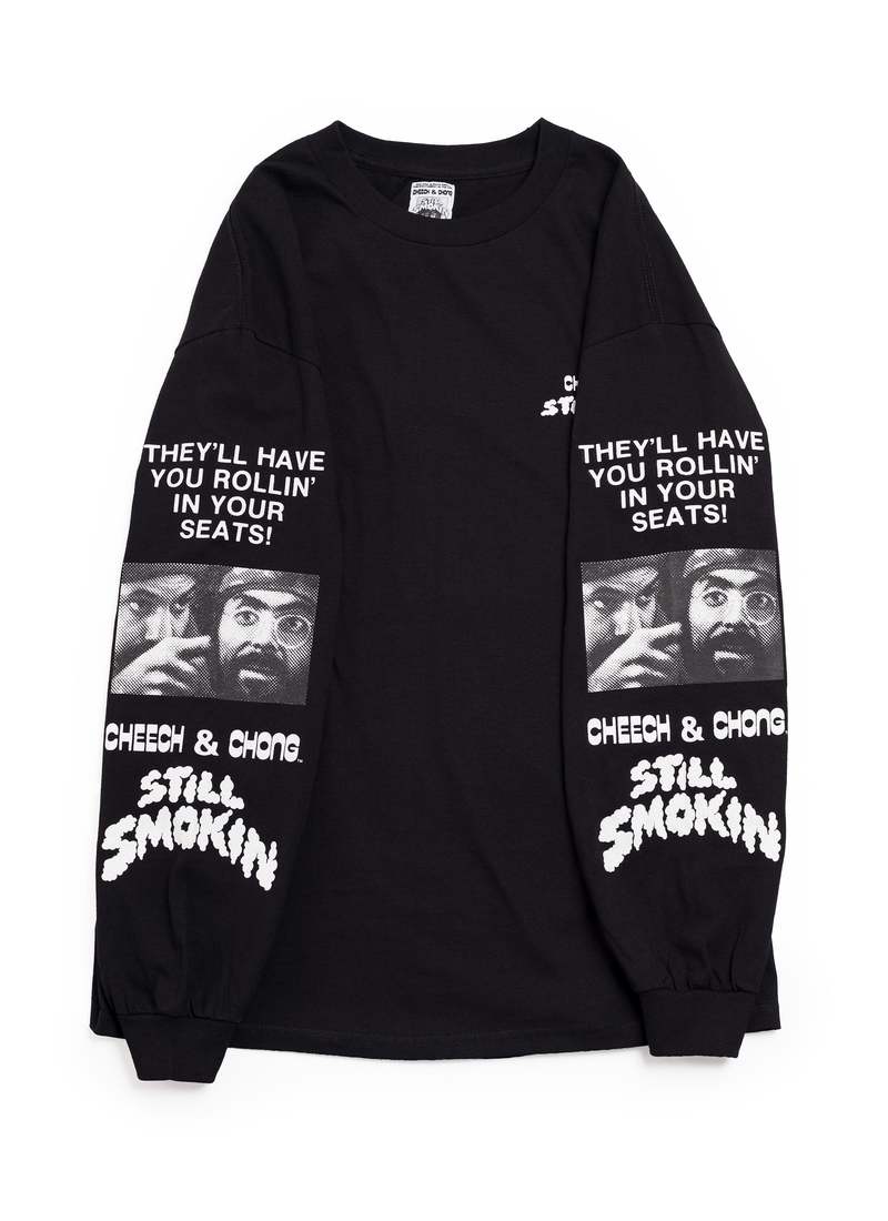 ワコマリア STILL SMOKIN LONG SLEEVE T【G】. WACKO MARIA STILL SMOKIN / CREW NECK LONG SLEEVE T-SHIRT