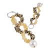 SANTANGELO Everything Has An End Earrings - Citrine/Dalmatian Spiral - Thumbnail 3