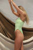 TOAST SWIM Signature High Hip Swimsuit - Paradise Green - Thumbnail 10