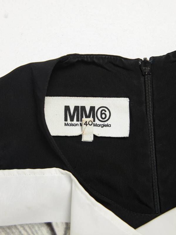 【関税＆送料込み】Mm6 Maison Margiela Black Polyester Dres MM6 Maison Margiela Sleeveless Knit Tank Dress - Bergdorf