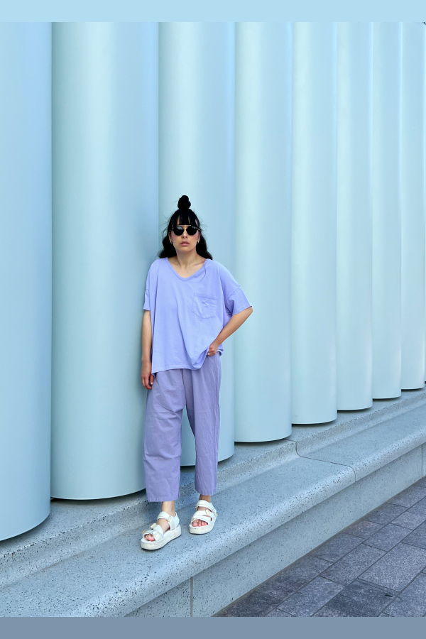 Skargorn Short Sleeve Tee - Lavender Wash