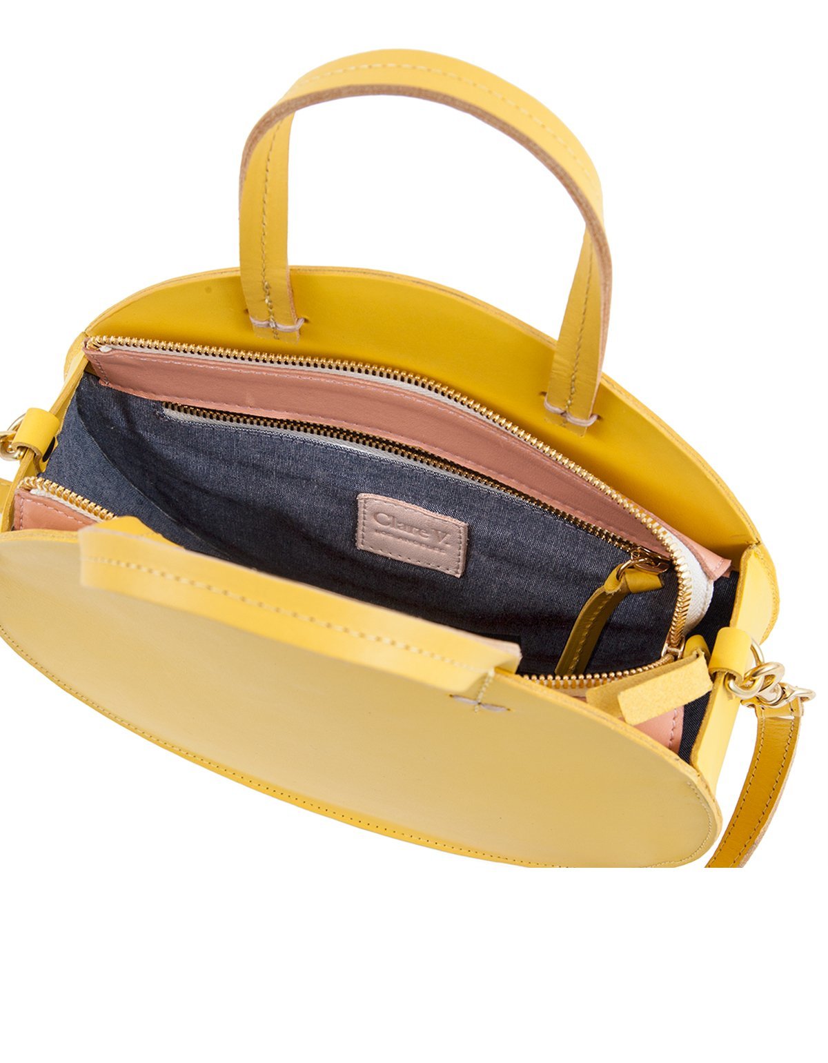 Clare Petit Alistair Cuoio Yellow Nappa Garmentory