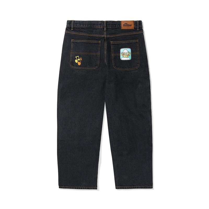 Butter Goods Singer Denim Jeans - Washed Black | Garmentory