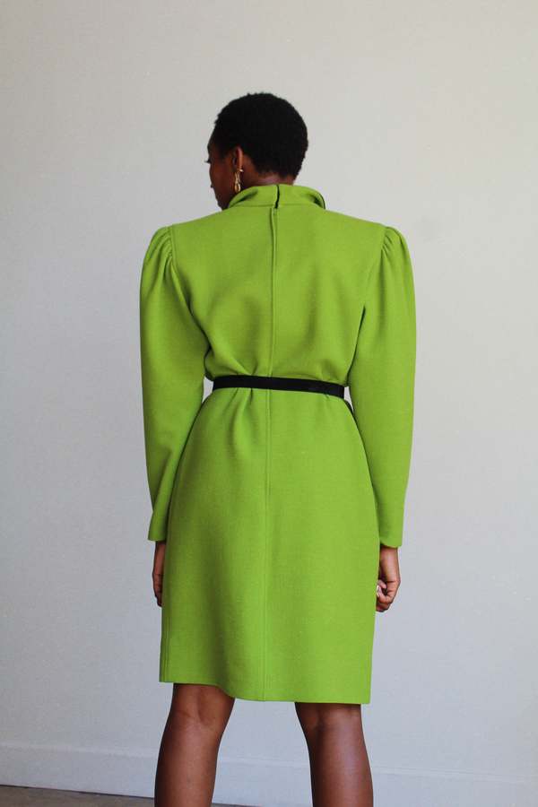 slim fit dress slacks Oscar de la Renta