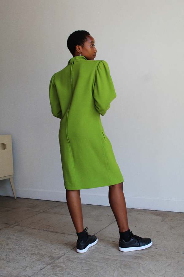 slim fit dress slacks Oscar de la Renta