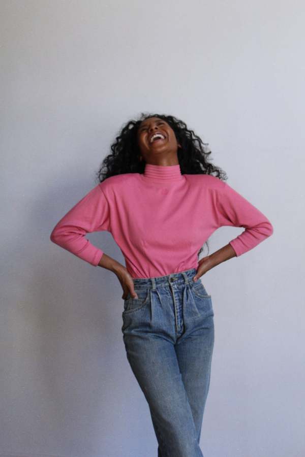 80s turtleneck