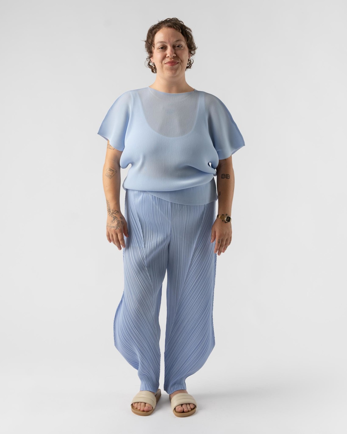 Pleats Please by Issey Miyake Mist June - Light Blue | Garmentory