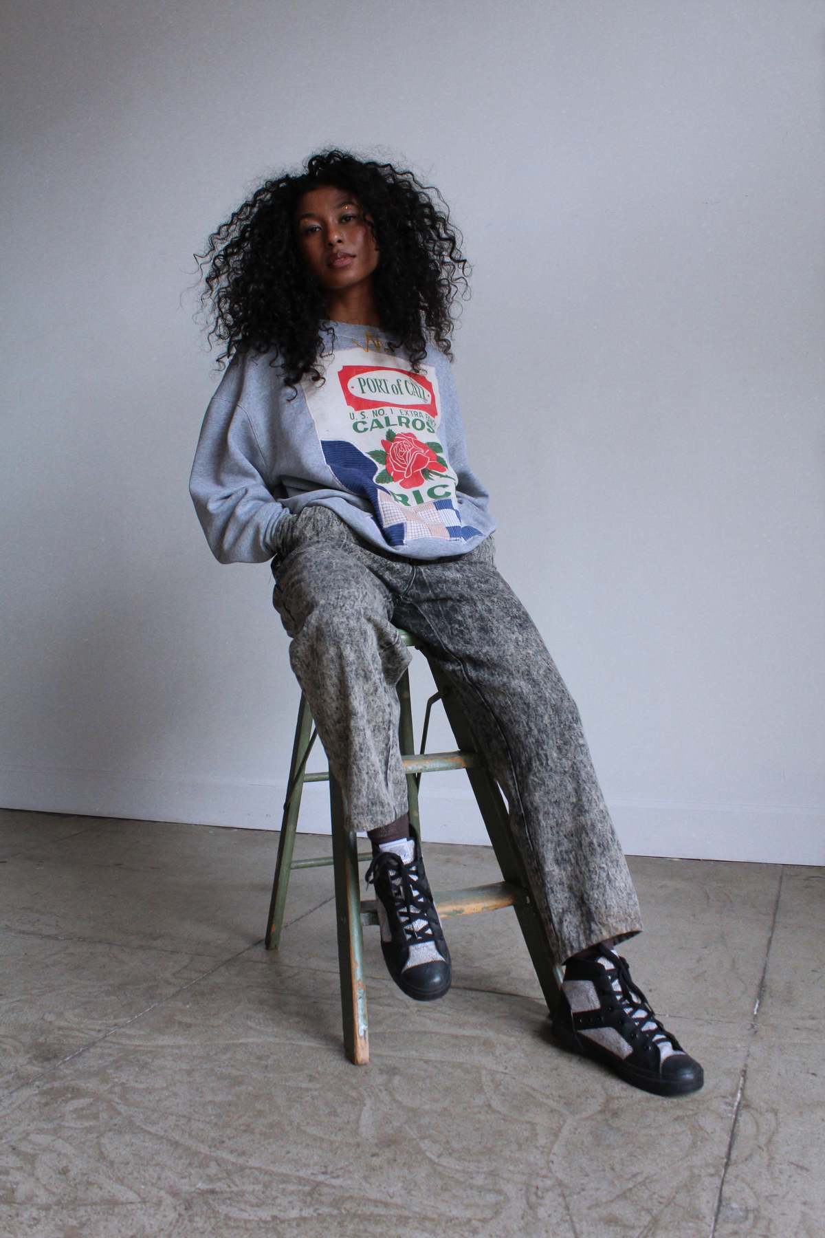 1990s Jimmy'Z Sneakers - Black/White | Garmentory