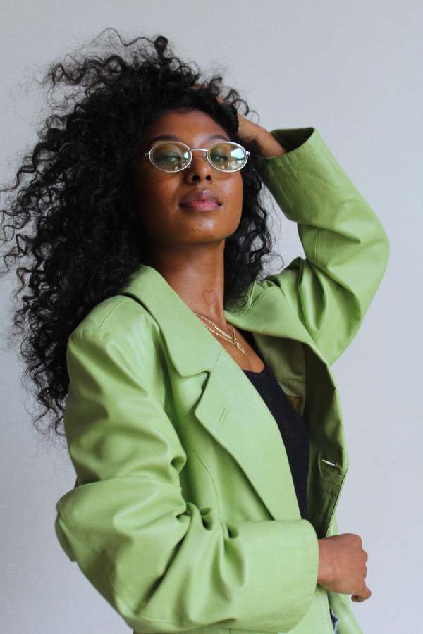 Deadstock 90s Sunglasses - Blue | Garmentory display picture 1