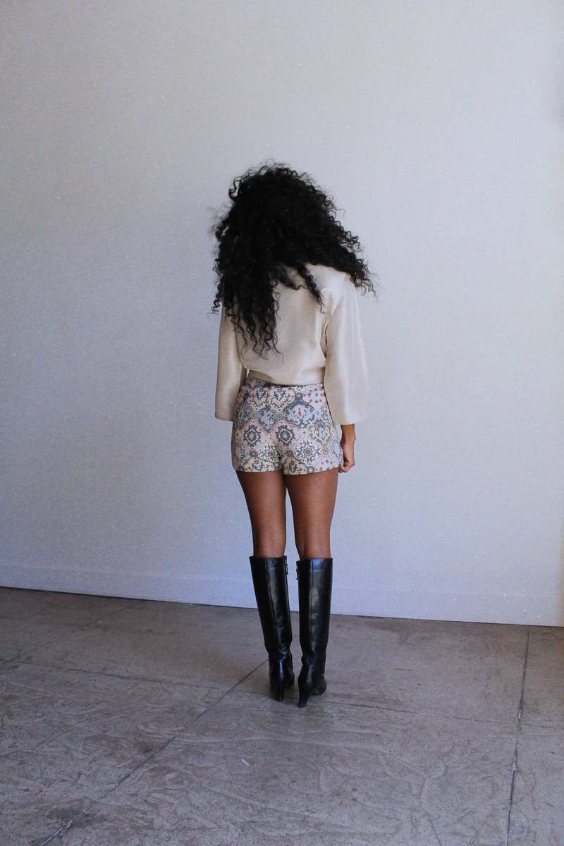 Tapestry Floral Shorts main image 0