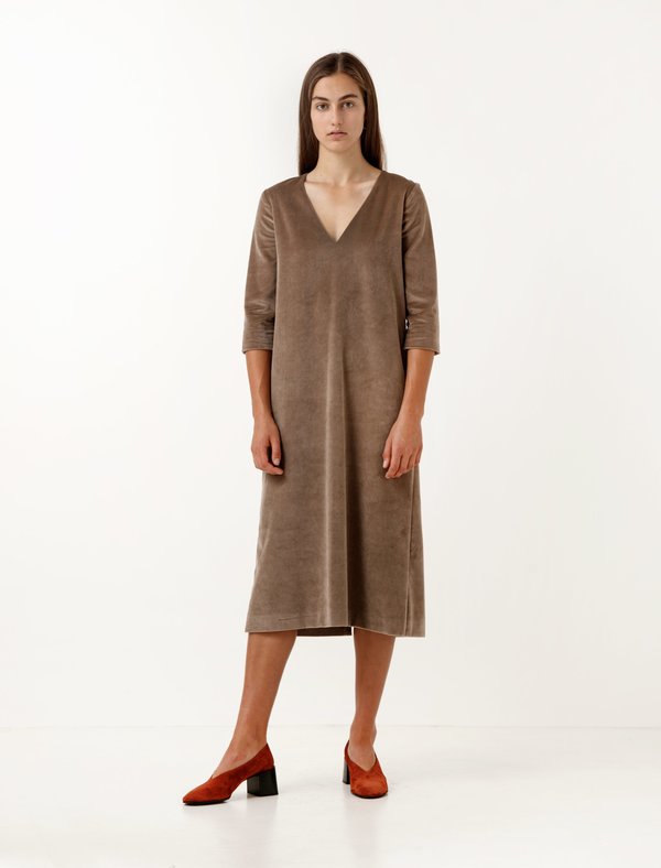 Stephan Schneider Mechanical Dress - Rose Grey