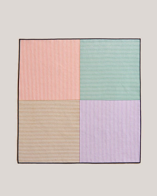ATELIER SAUCIER The Marfa Stripe Napkin Set - Multi