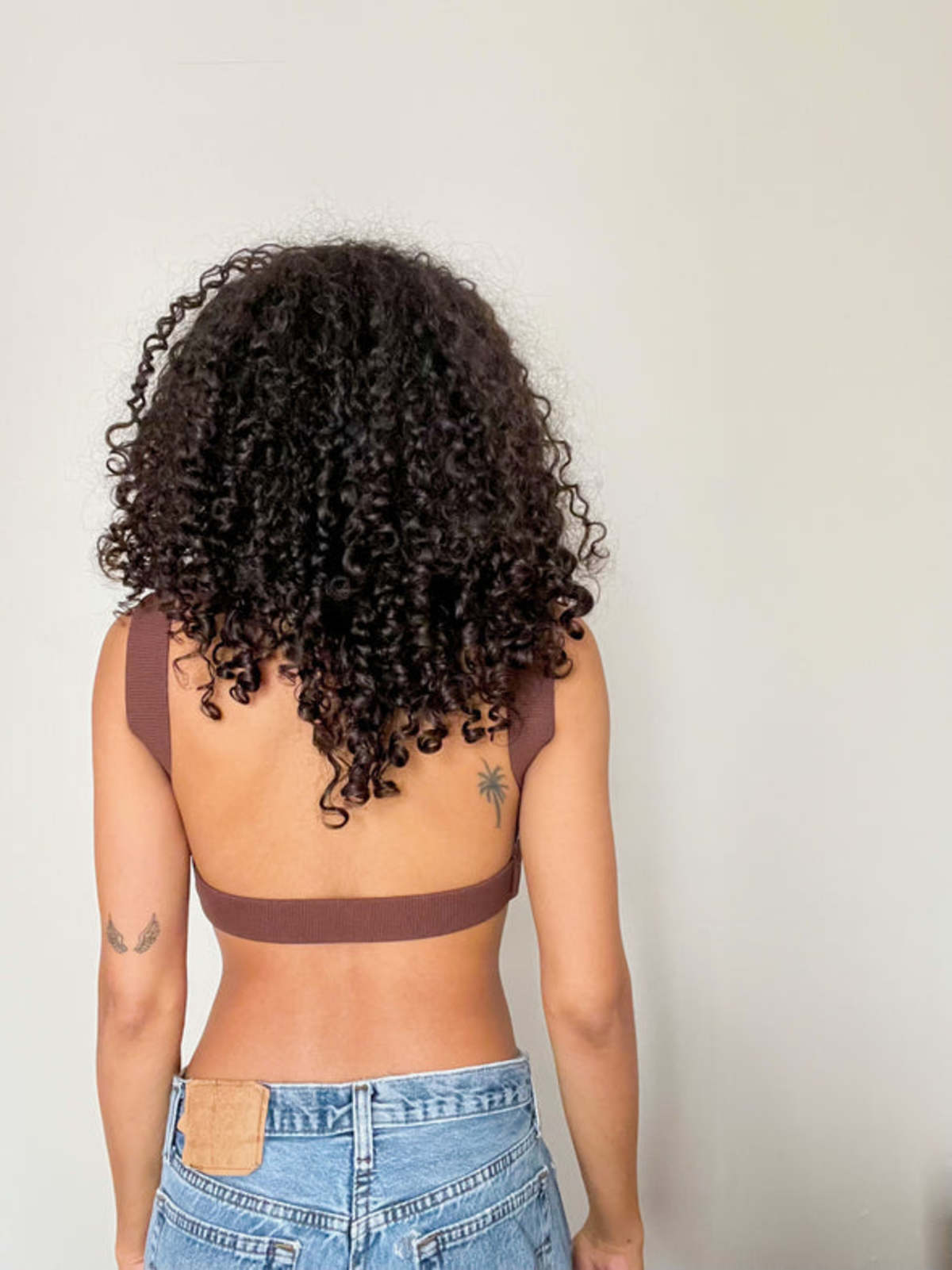 Nia Thomas Misty Bralette - Chocolate - Image 3 of 4