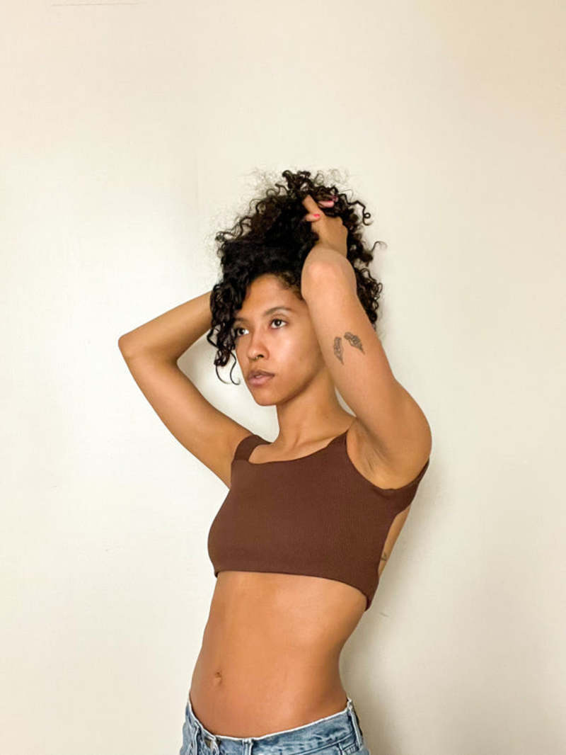 Nia Thomas Misty Bralette - Chocolate