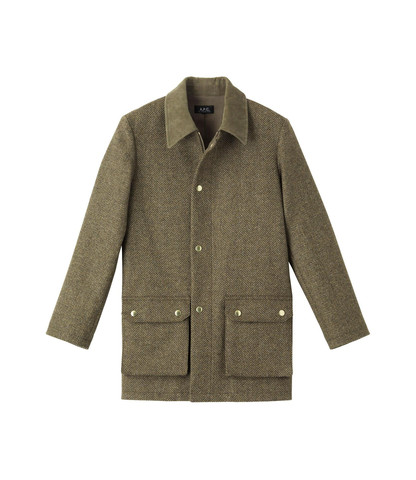 A.P.C. Hunting Mac Jacket A.P.C. Hunting Mac Jacket