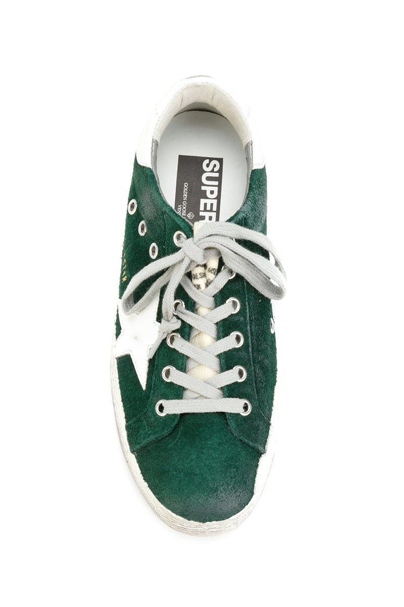 Golden Goose SUPERSTAR SNEAKERS IN GREEN SUEDE | Garmentory Golden Goose SUPERSTAR SNEAKERS IN GREEN SUEDE | Garmentory