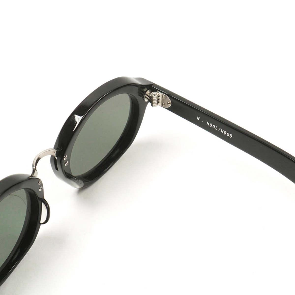 N.hoolywood X Ayame Sunglasses - Black/Green | Garmentory