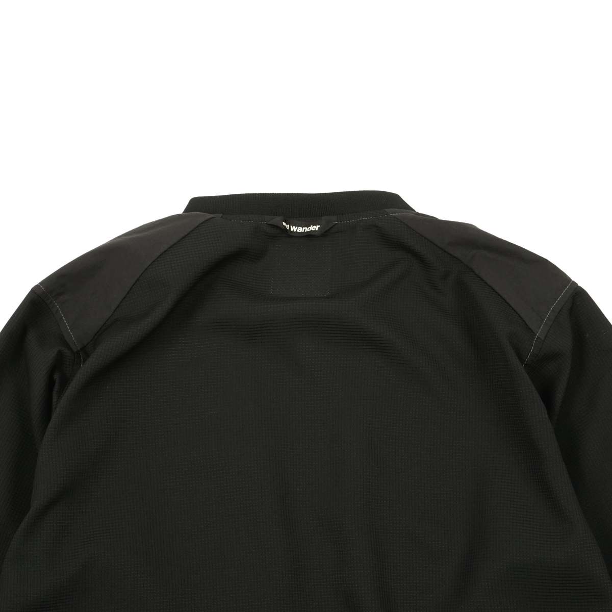 And Wander Vent Pullover - Black | Garmentory
