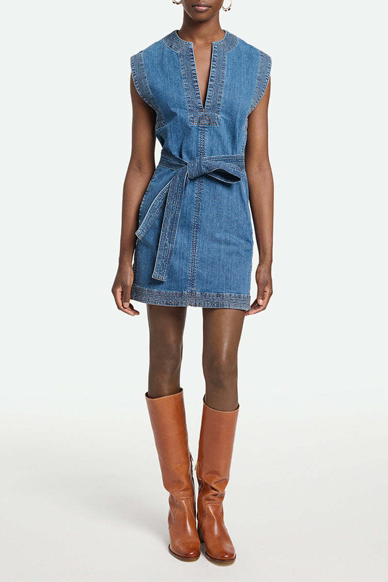 vanessa bruno denim dress Vanessa Bruno Doralisa Dress