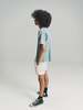 SECOND/LAYER Poly Blend Avenue Short Sleeve Shirt - Petrol Blue - Thumbnail 5
