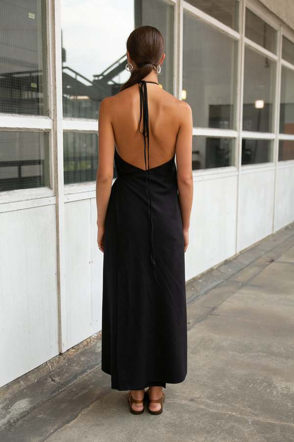 BASERANGE CESSA LIGO DRESS BLACK 【新品】 Baserange Cessa Ligo Dress - Black | Garmentory