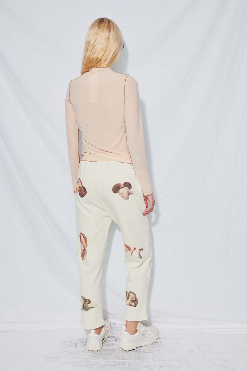 Woodrose Deli Mesh Shell Top