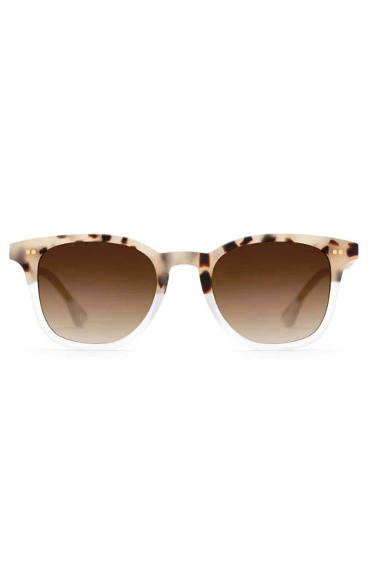 Krewe Howell eyewear Matte Oyster to Crystal Garmentory