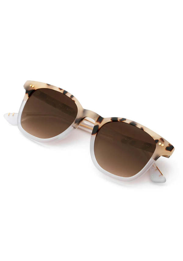 Krewe Howell eyewear Matte Oyster to Crystal Garmentory