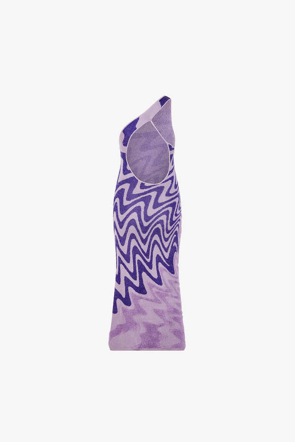 House of Sunny Wannabe Hockney Dress - purple