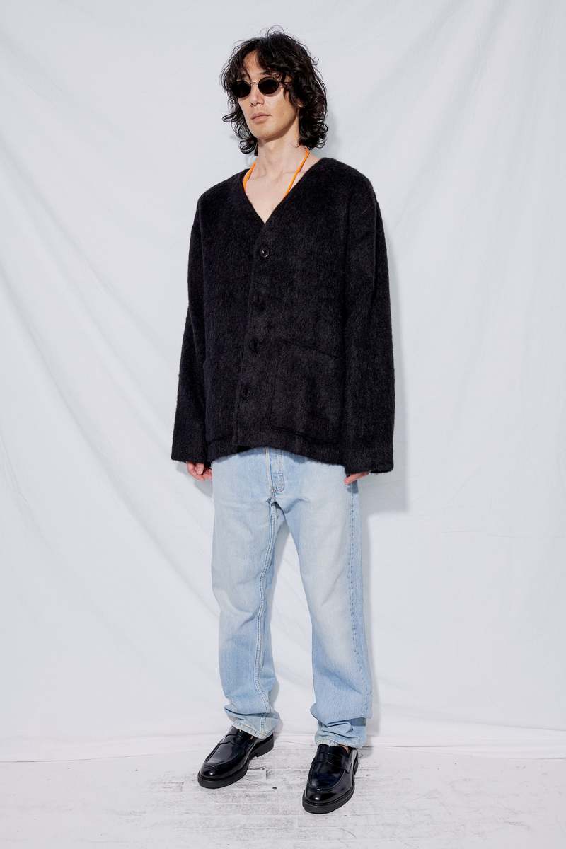 Our Legacy Mohair Cardigan - Black | Garmentory