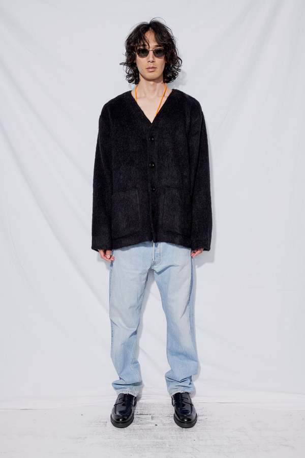 Our Legacy Mohair Cardigan - Black | Garmentory
