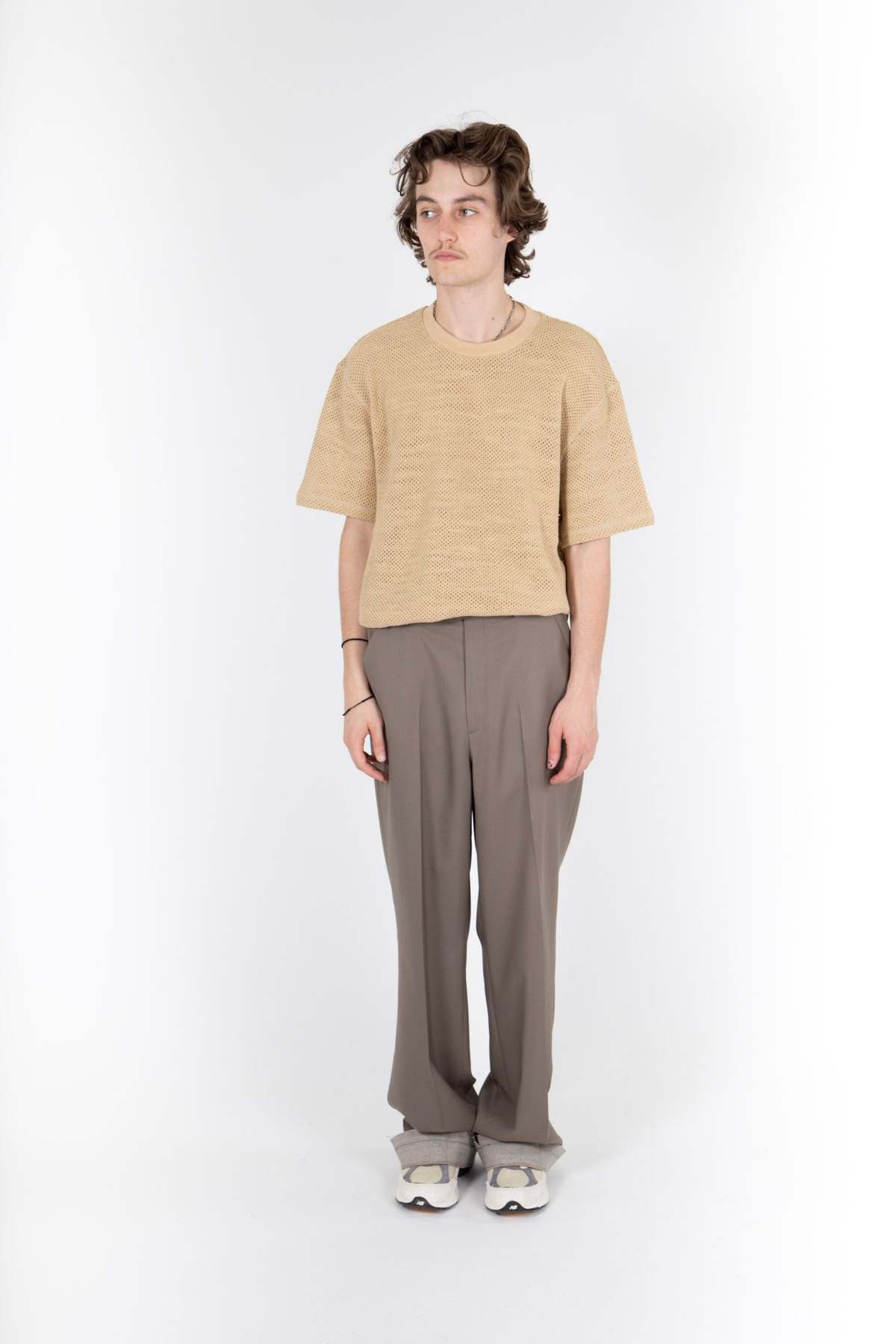 Our Legacy Box T-Shirt - Beige Rope Weave | Garmentory