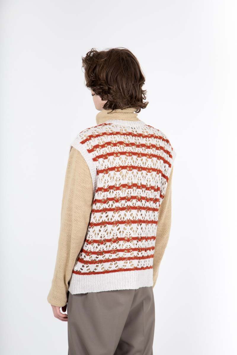 トップス our legacy zig zag stripe knitted vest Our Legacy Knitted Vest - Zig Zag Stripe | Garmentory