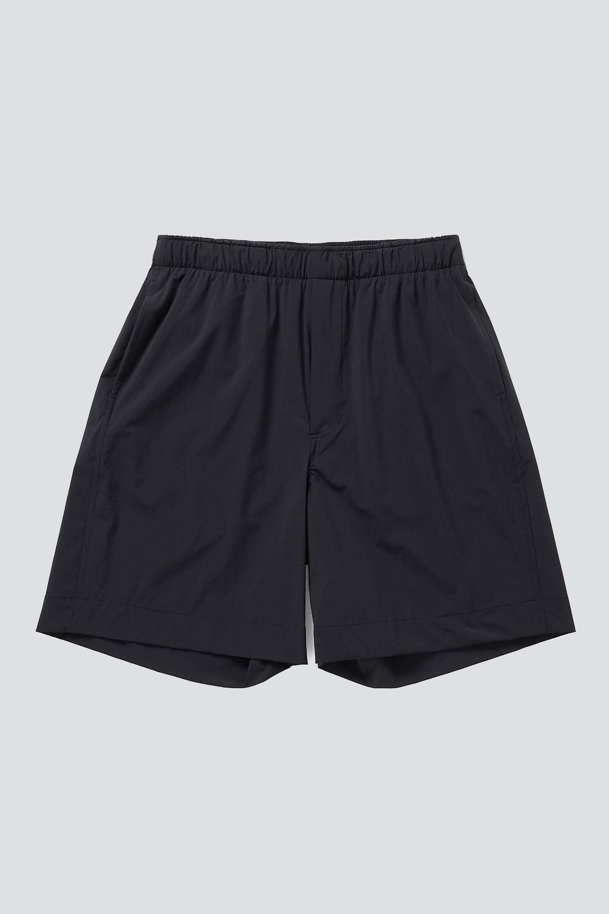 n-hoolywood Wide Easy Shorts - Black | Garmentory