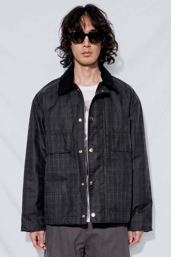 Schnayderman's Tartan Waxed Jacket | Garmentory