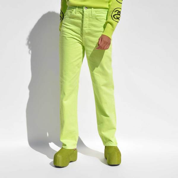 Mara Hoffman Georgina Jeans Lime Garmentory