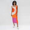 Sloan Dress - Red Multi - Thumbnail 1