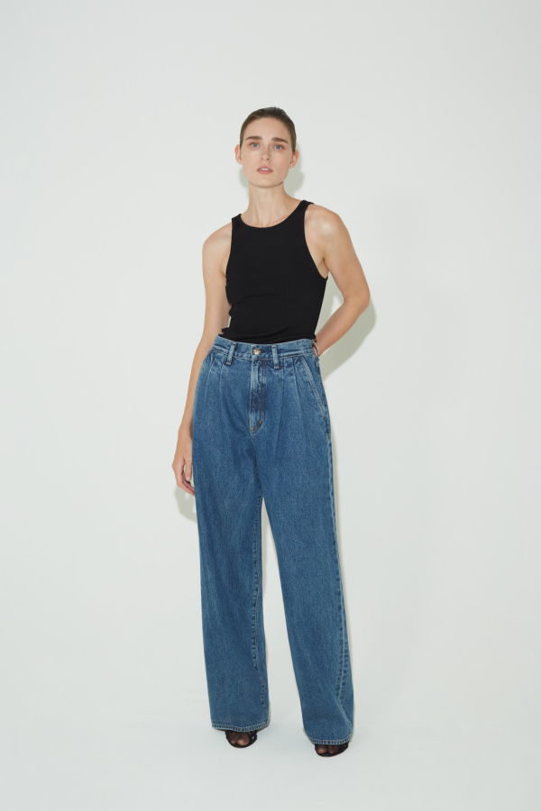 Goldsign Edgar Wide Leg Jeans - Ander
