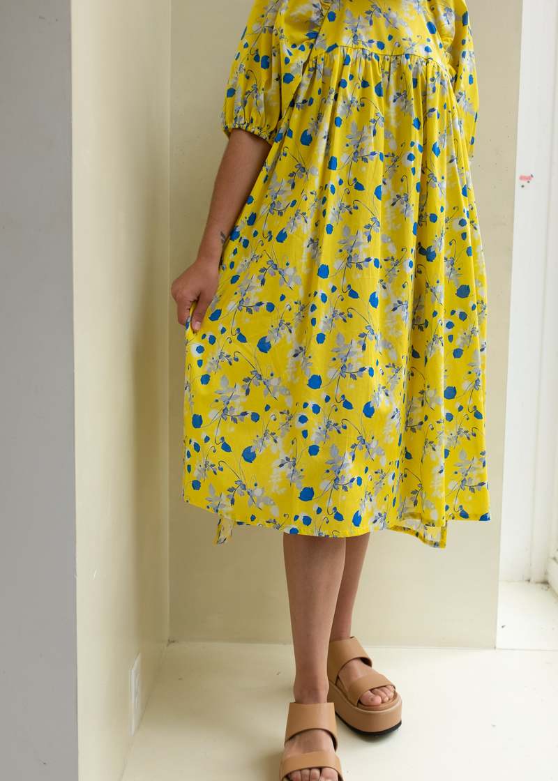 Atelier Delphine Mardi Dress - Blue Orchid | Garmentory Atelier Delphine Mardi Dress - Blue Orchid | Garmentory