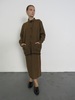 SAMUJI HEMI SKIRT - BROWN   - Thumbnail 2