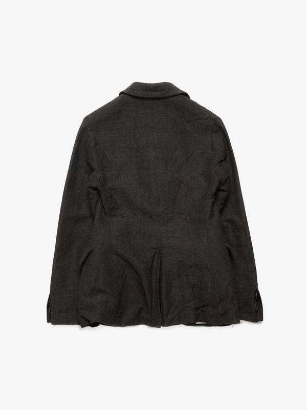 Pre - Loved] Paul Harnden Shoemakers Women Wool Blazer - Dark Gray