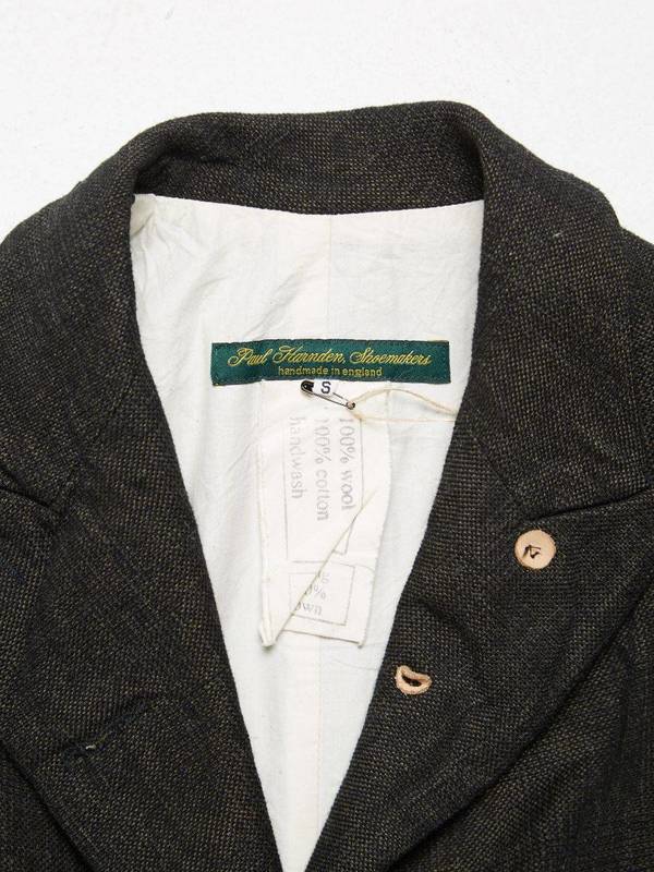 Pre - Loved] Paul Harnden Shoemakers Women Wool Blazer - Dark Gray