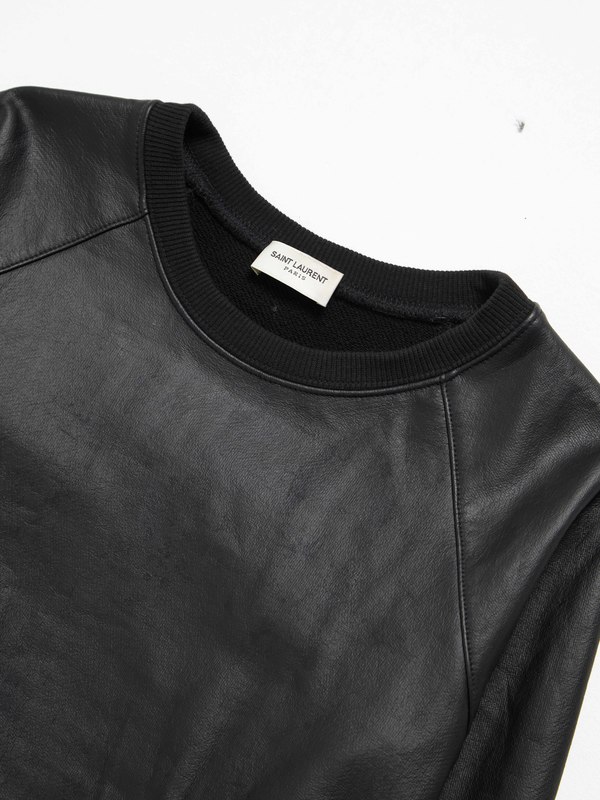 SAINT LAURENT PARIS スウェット 黒 2137125M0035 SAINT LAURENT sweatshirt | Saint Laurent | YSL EN